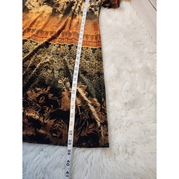 Boston Proper Women's‎ Multicolor Floral Short Sleeve Sheath Dress Size 10 NWT - Picture 6 of 6